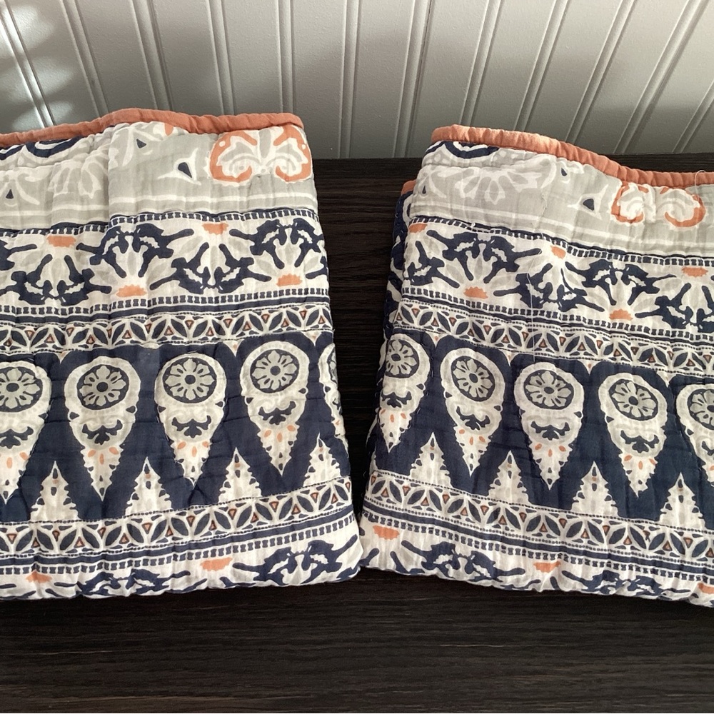 Pottery Barn Queen size Bed Shams